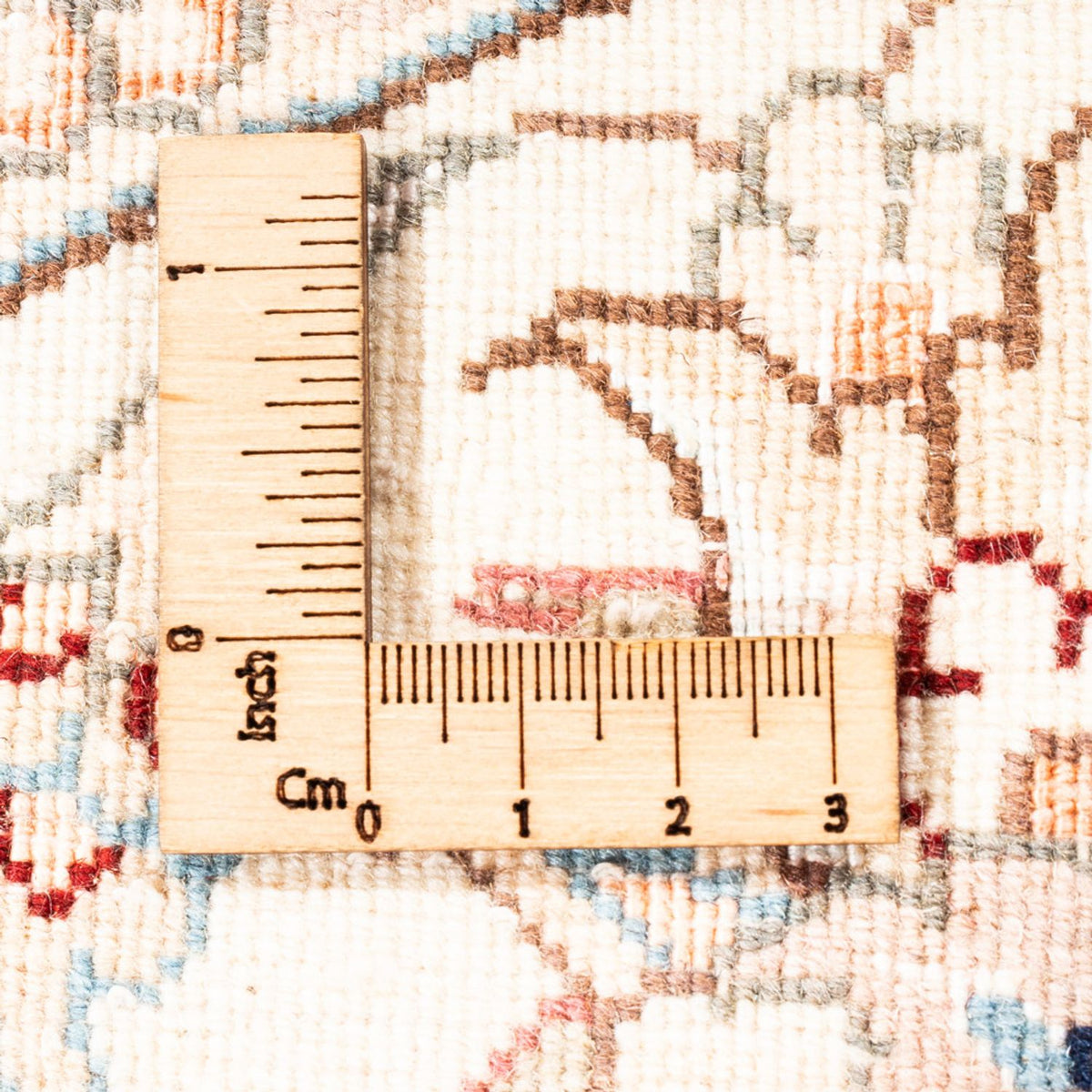 Tapis persan - Tabriz ronde  - 153 x 150 cm - crème