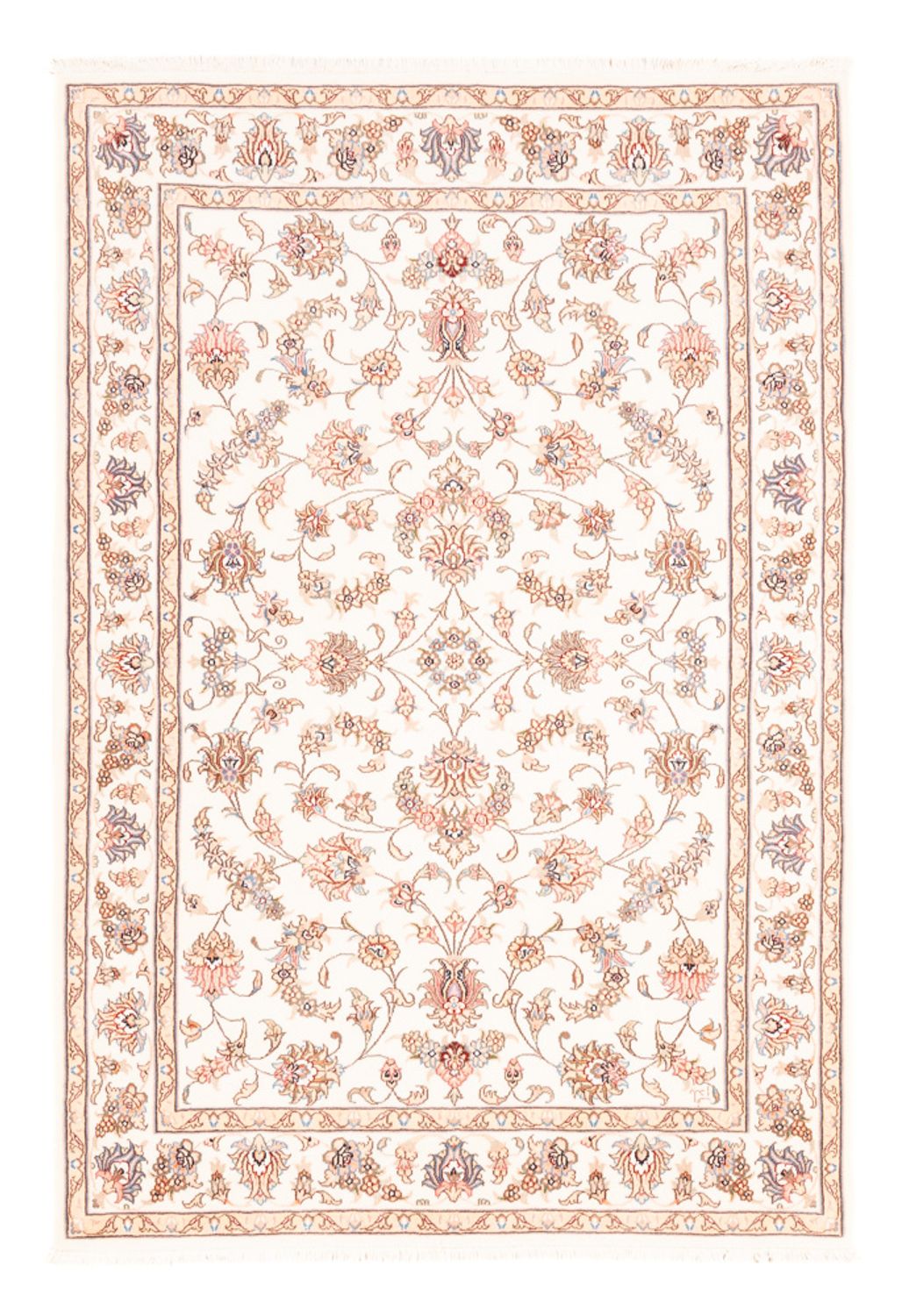 Tapis persan - Tabriz - 173 x 119 cm - crème