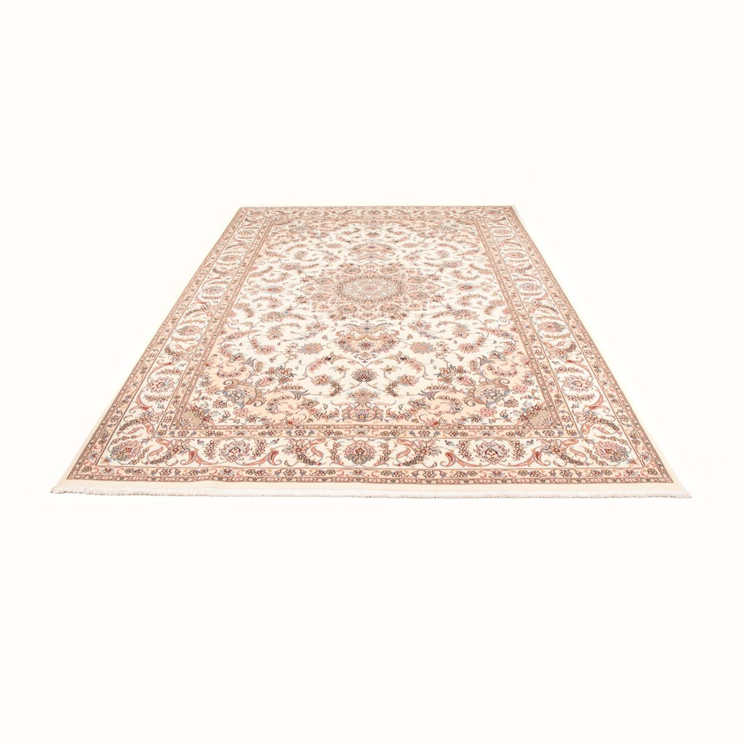 Tapis persan - Tabriz - Royal - 297 x 195 cm - crème