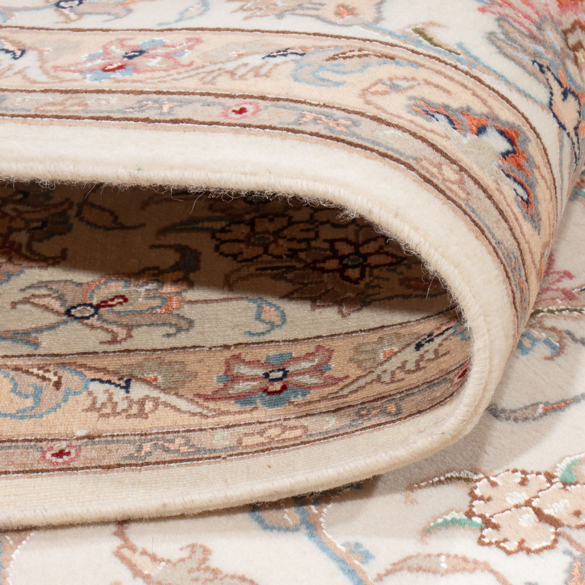 Tapis persan - Tabriz - Royal - 252 x 198 cm - crème