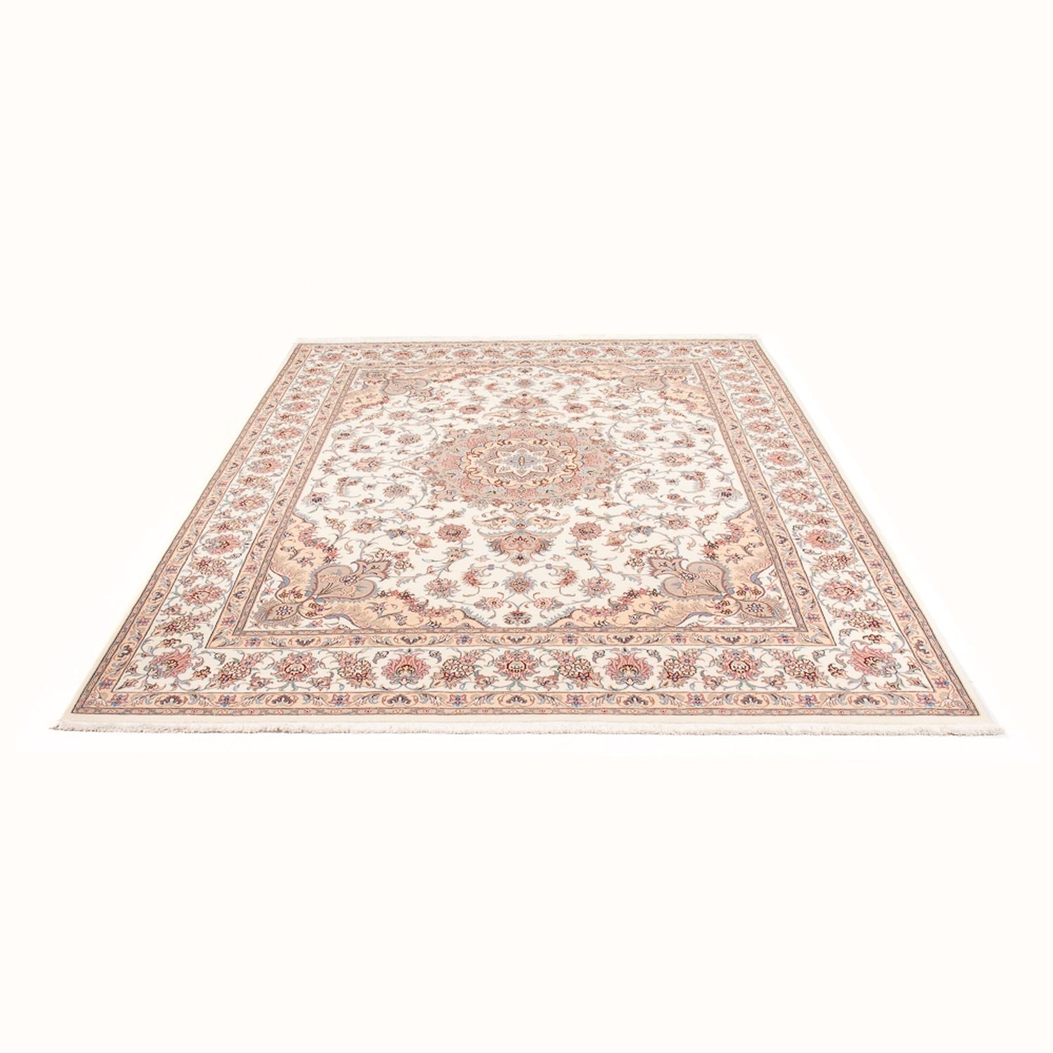 Tapis persan - Tabriz - Royal - 252 x 198 cm - crème