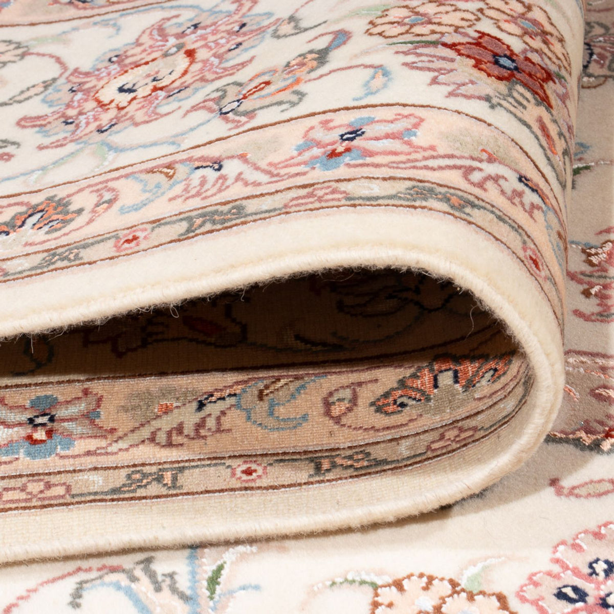 Tapis persan - Tabriz - Royal - 252 x 199 cm - crème