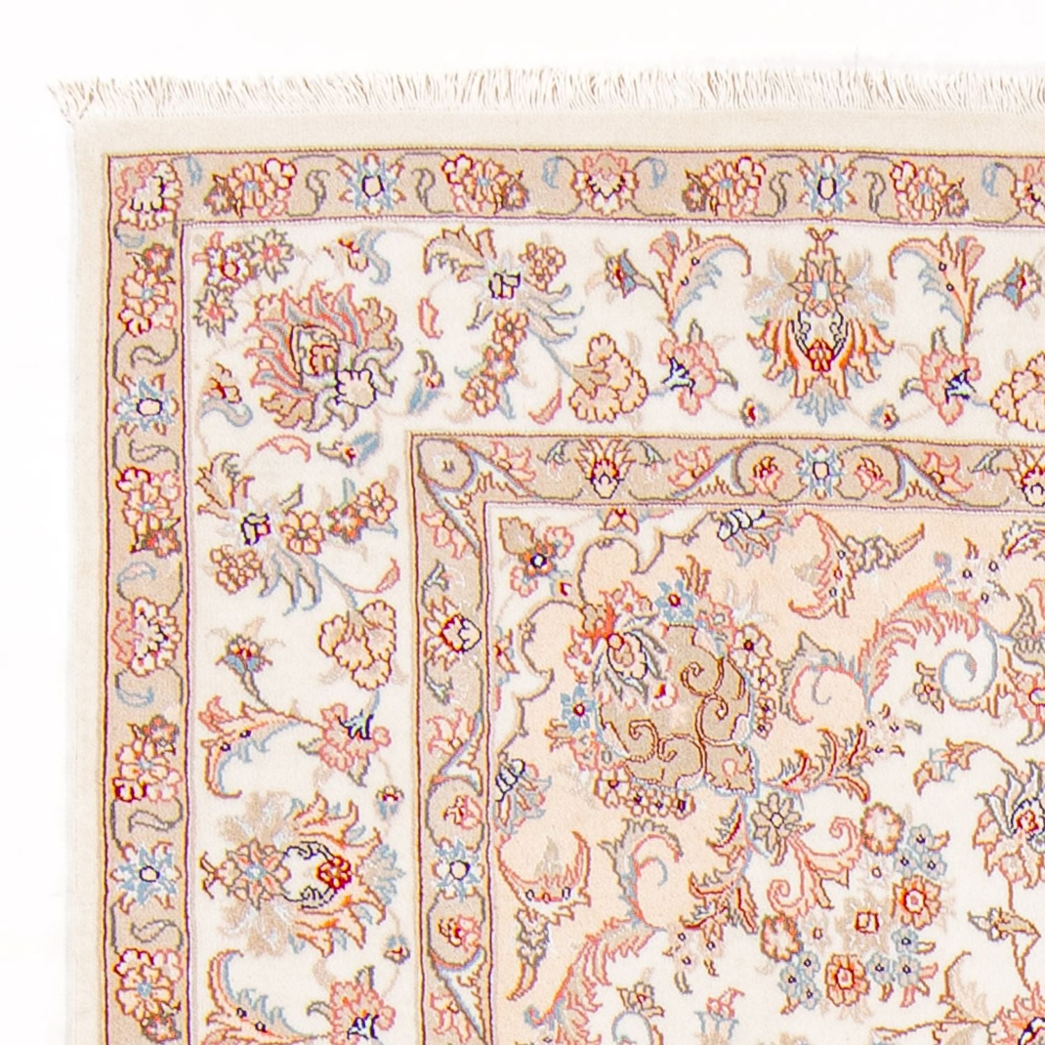 Tapis persan - Tabriz - Royal - 230 x 166 cm - crème