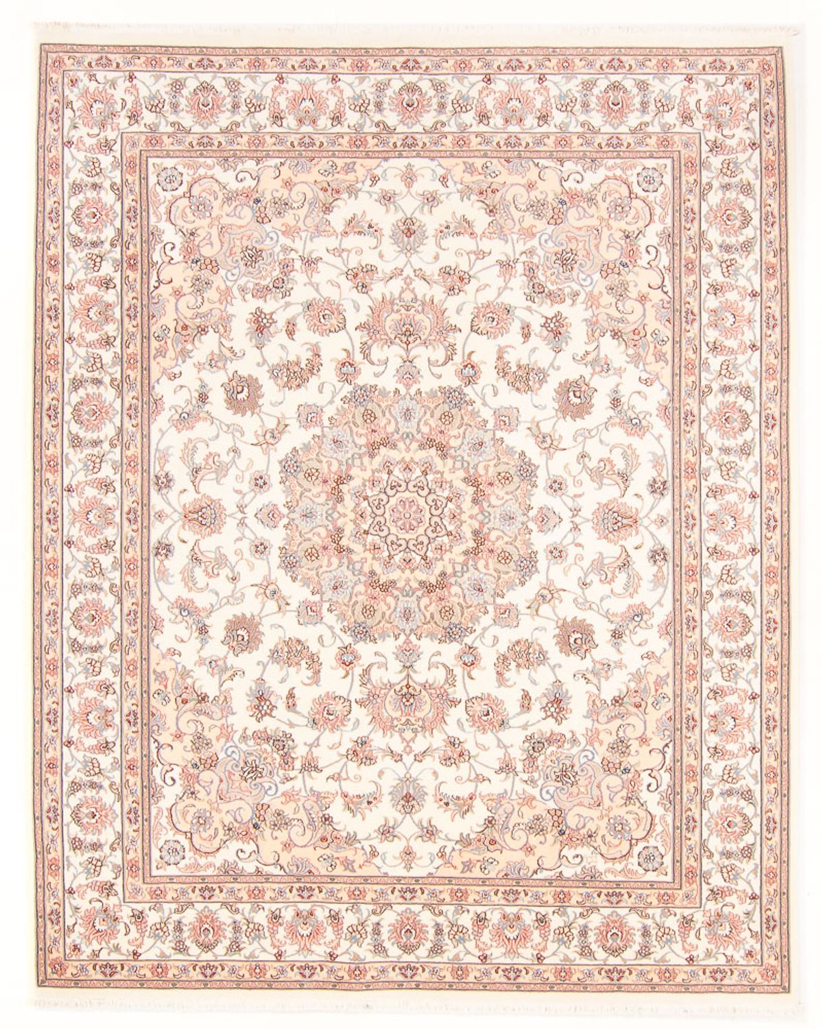 Tapis persan - Tabriz - Royal - 257 x 197 cm - crème