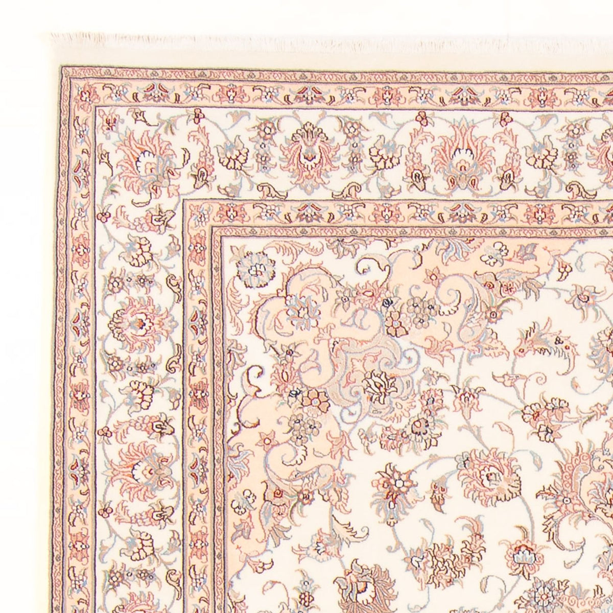 Tapis persan - Tabriz - Royal - 257 x 197 cm - crème