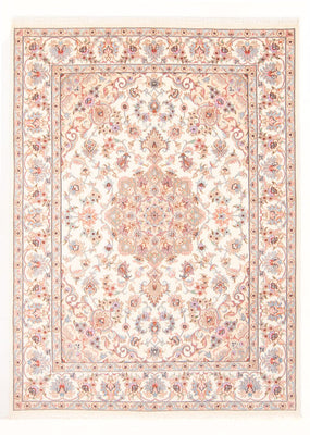 Tapis persan - Tabriz - Royal - 207 x 149 cm - crème