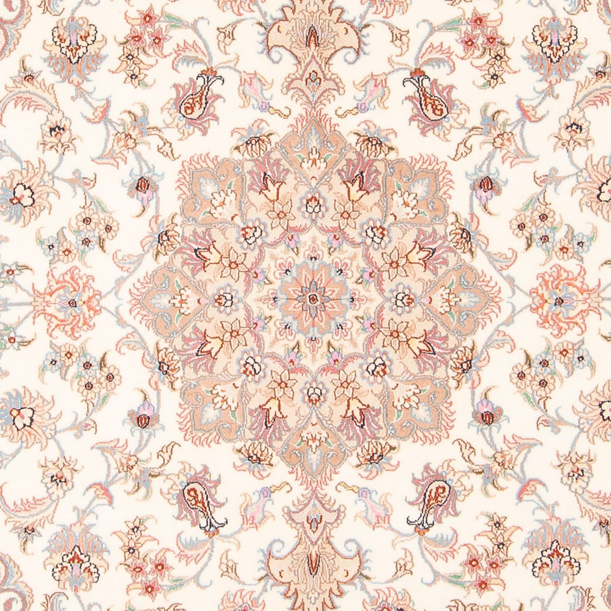 Tapis persan - Tabriz - Royal - 207 x 149 cm - crème