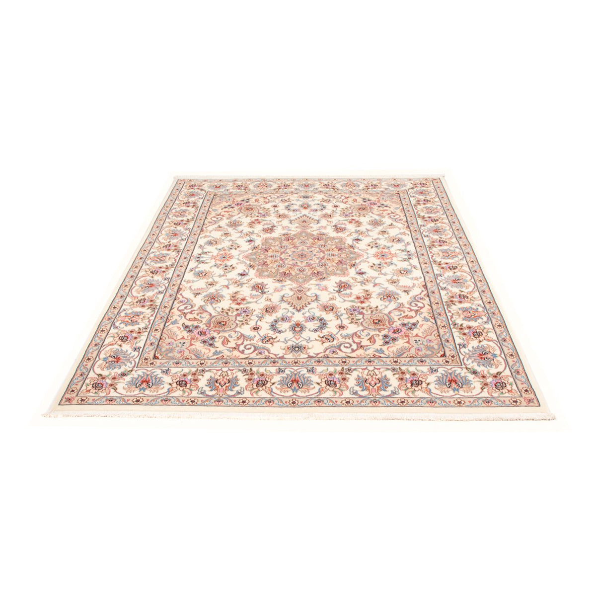 Tapis persan - Tabriz - Royal - 207 x 149 cm - crème