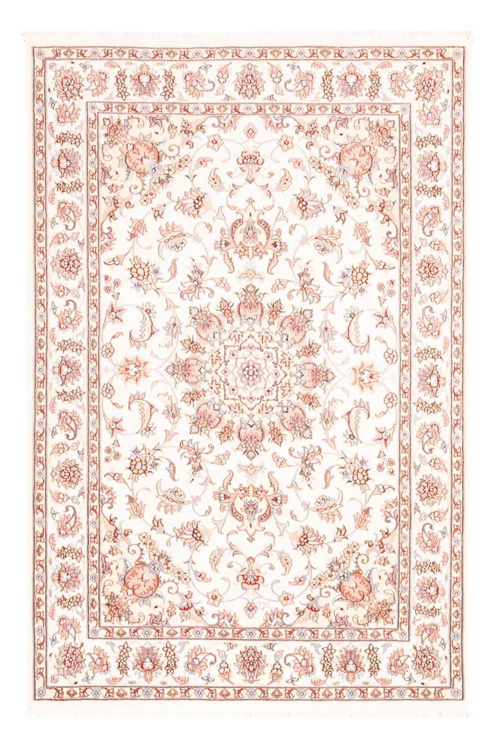 Tapis persan - Tabriz - 178 x 119 cm - crème