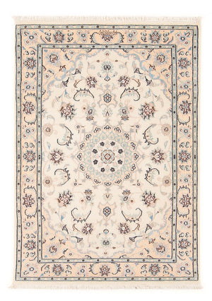 Tapis persan - Nain - Premium - 120 x 81 cm - crème