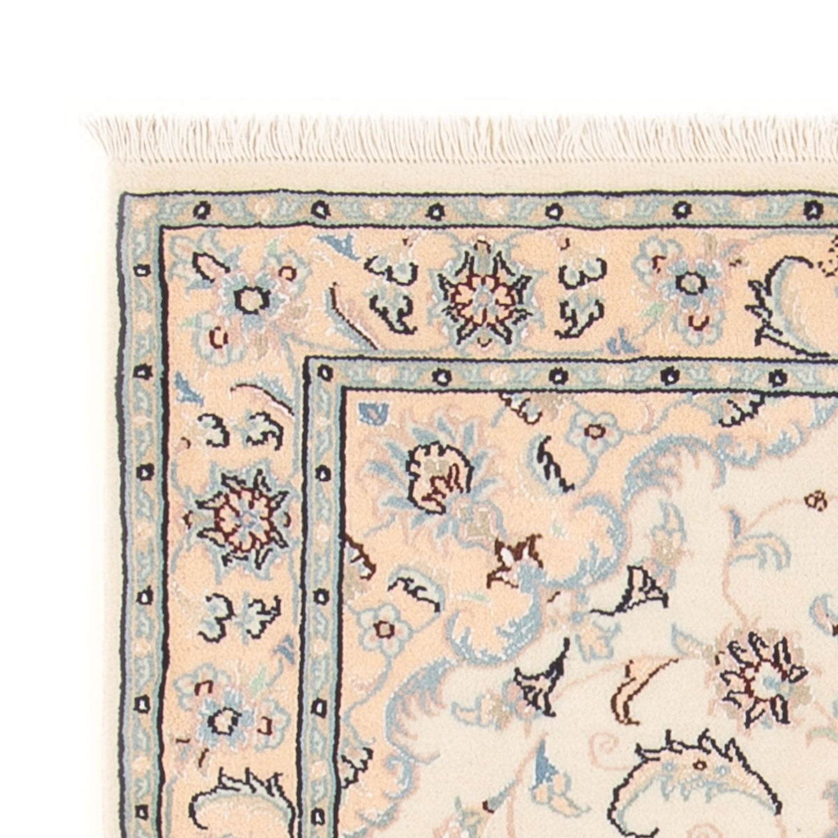 Tapis persan - Nain - Premium - 120 x 81 cm - crème