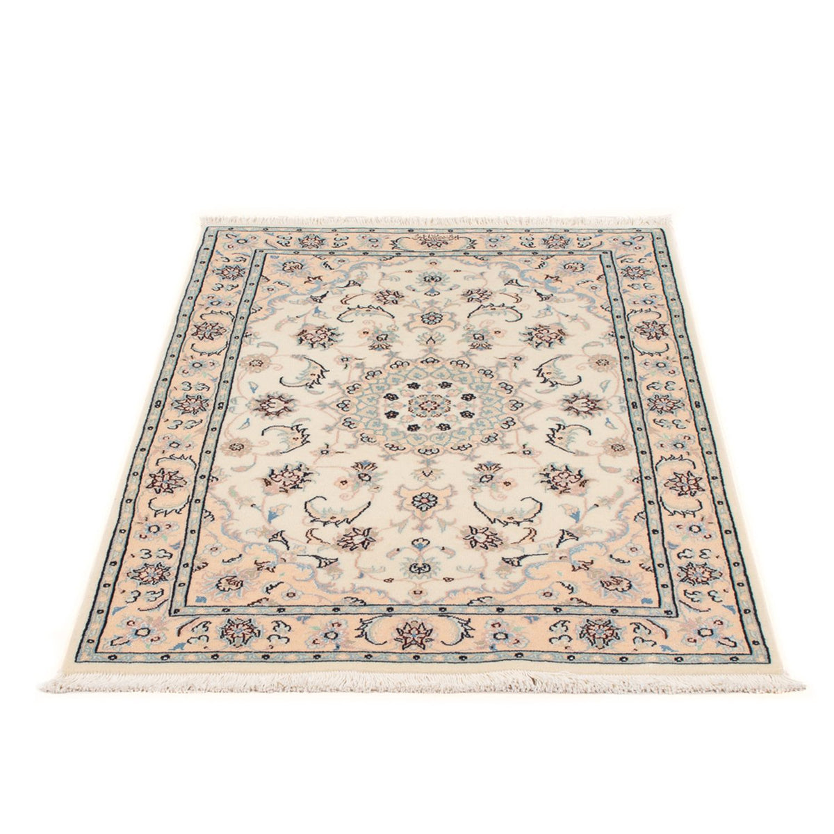 Tapis persan - Nain - Premium - 120 x 81 cm - crème