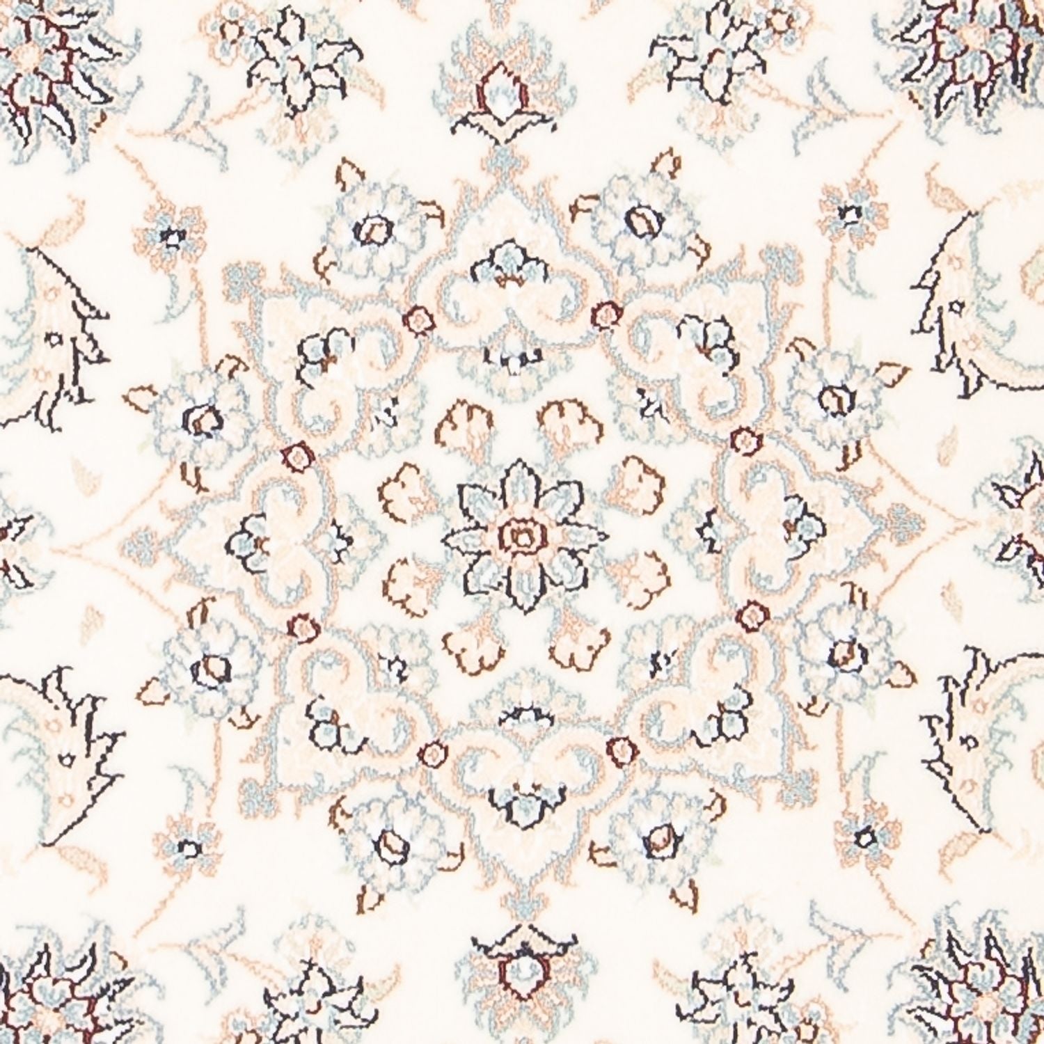 Tapis persan - Nain - Premium - 120 x 80 cm - crème