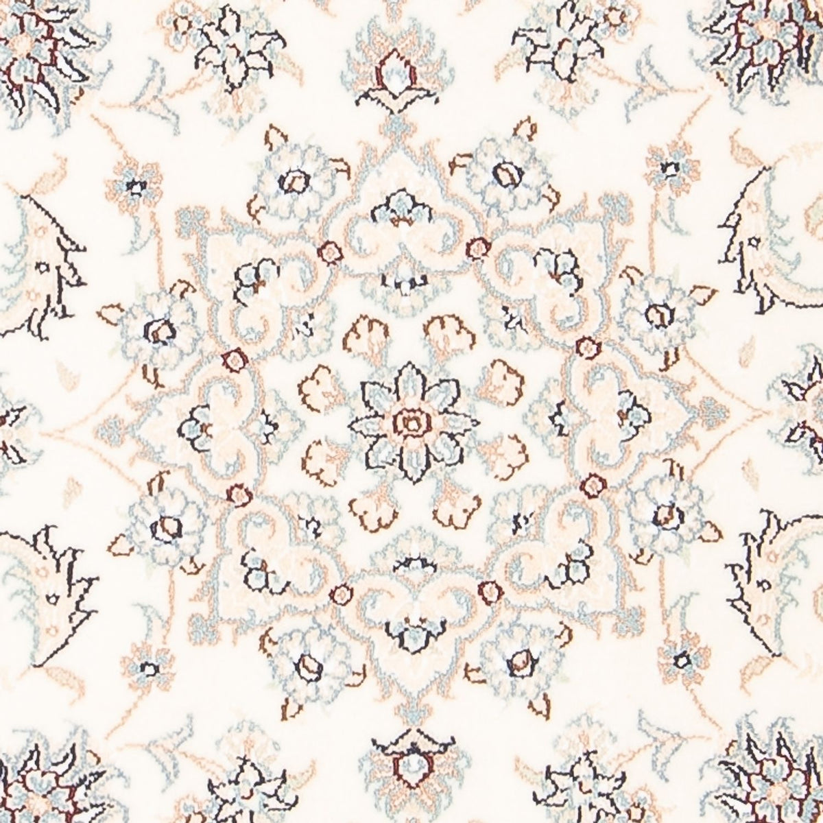 Tapis persan - Nain - Premium - 120 x 80 cm - crème