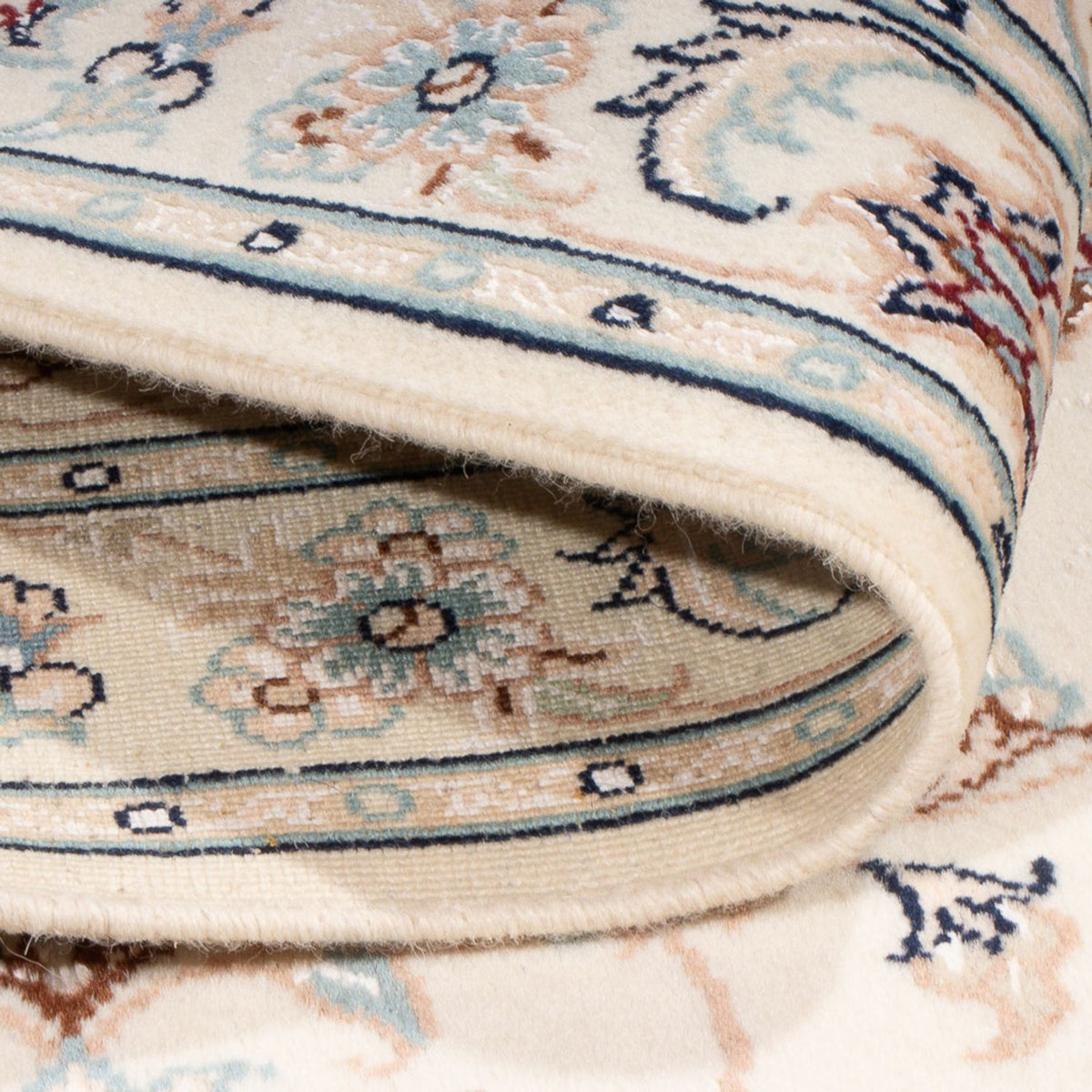 Tapis persan - Nain - Premium - 120 x 80 cm - crème