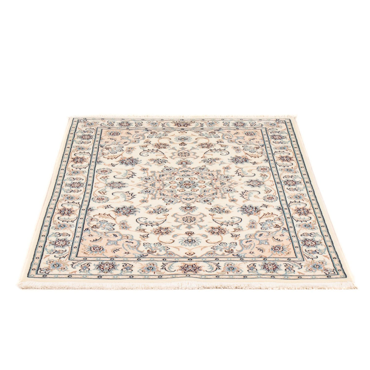 Tapis persan - Nain - Premium - 120 x 80 cm - crème
