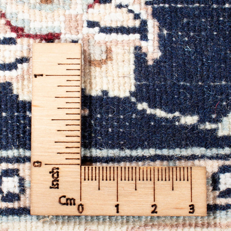 Tapis persan - Nain - Premium - 120 x 79 cm - bleu foncé