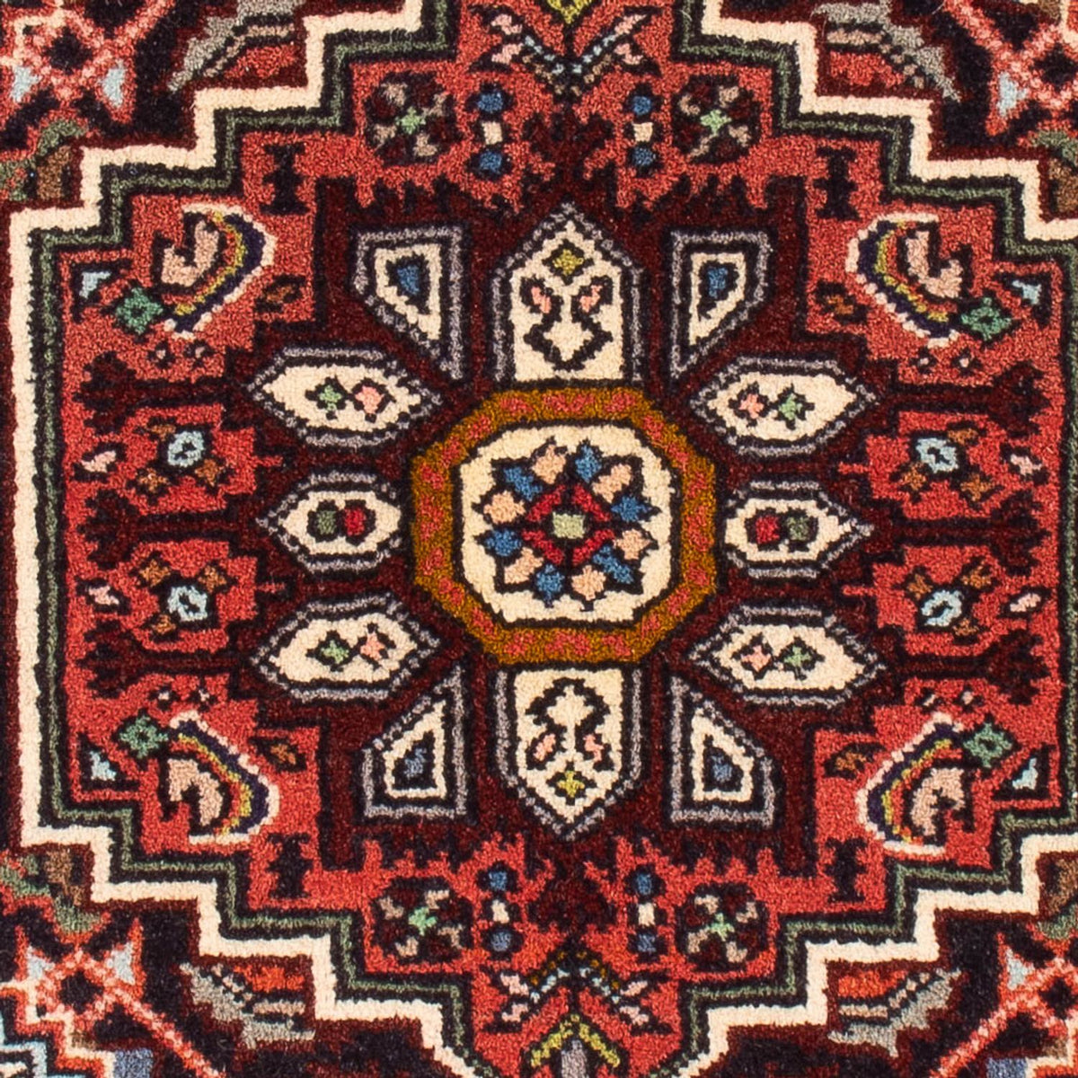 Tapis persan - Nomadic - 60 x 40 cm - crème
