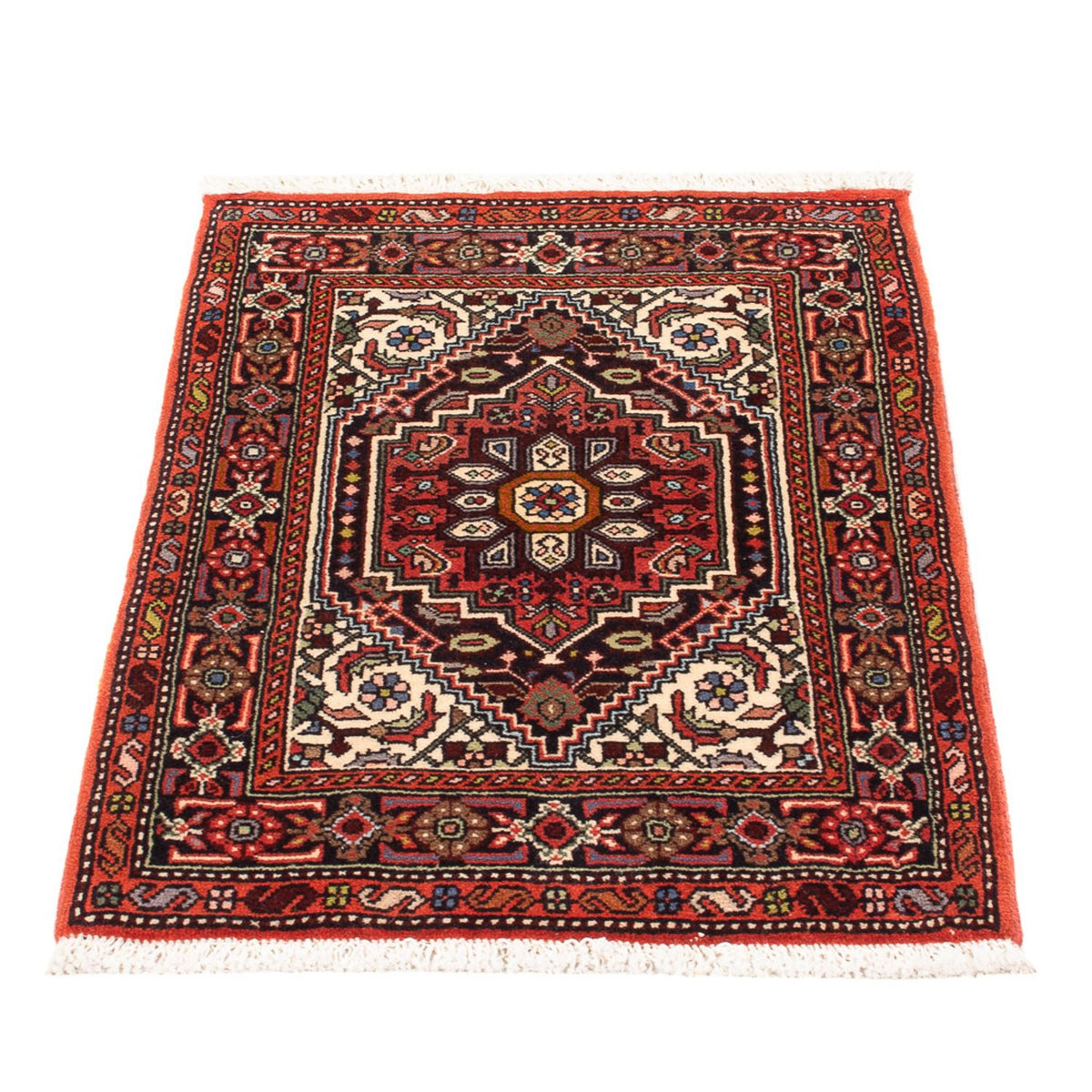Tapis persan - Nomadic - 60 x 40 cm - crème