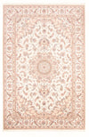 Tapis de Tabriz - 50 rangs Tapis 196x300cm - Tapis persan - Rectangle / Crème / 196 x 300 cm Rectangle