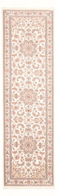 Tapis de couloir Tapis persan - Tabriz - Royal - 298 x 87 cm - crème