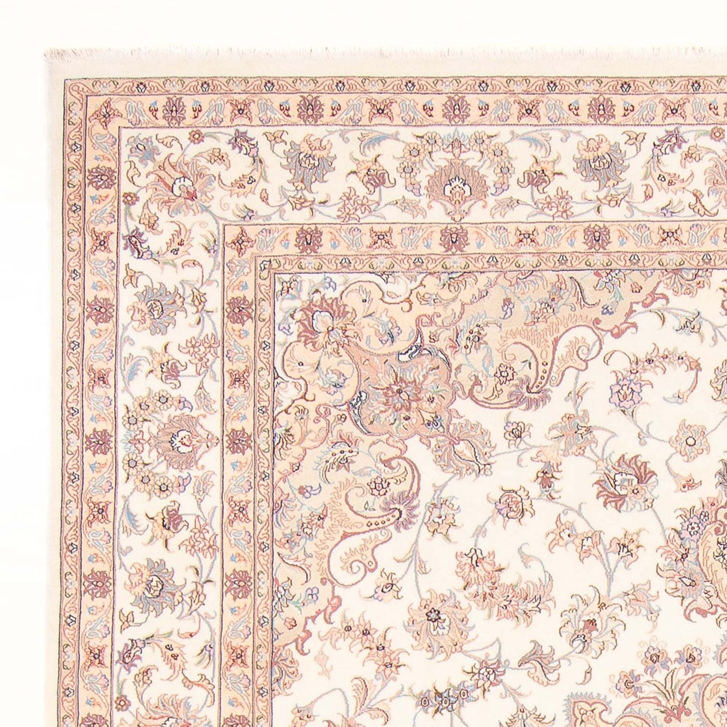 Tapis persan - Tabriz - Royal - 300 x 252 cm - crème