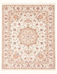 Tapis persan - Tabriz - Royal - 197 x 150 cm - crème