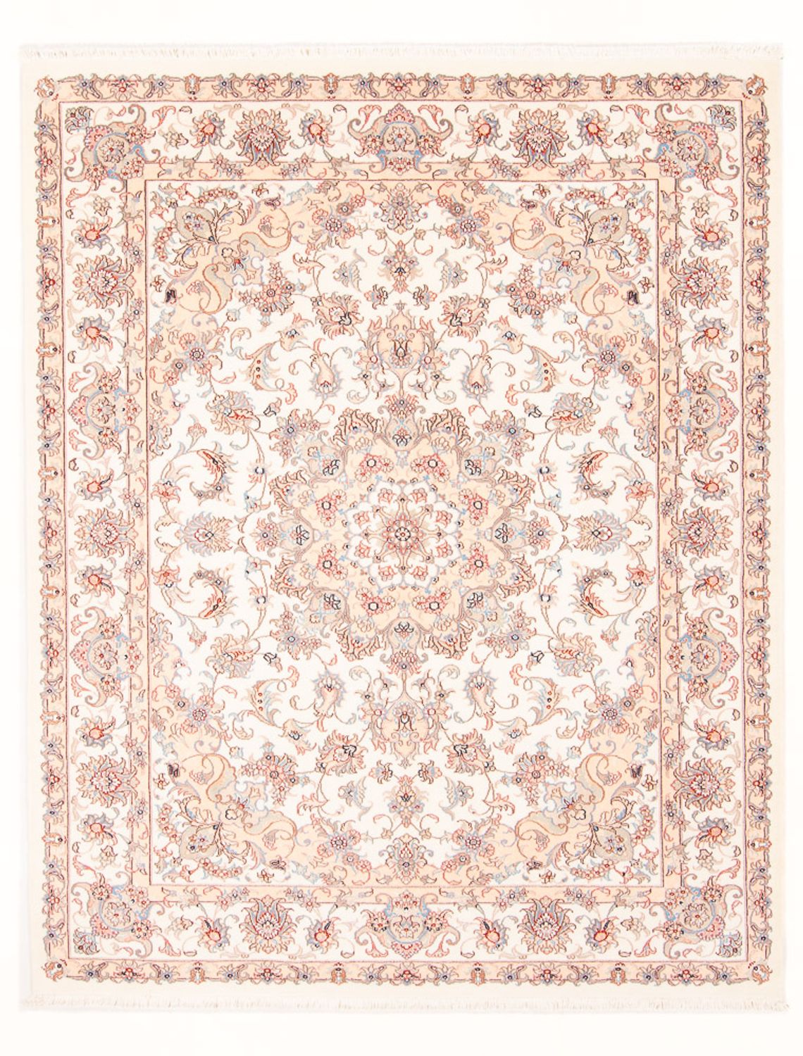Tapis persan - Tabriz - Royal - 200 x 151 cm - crème