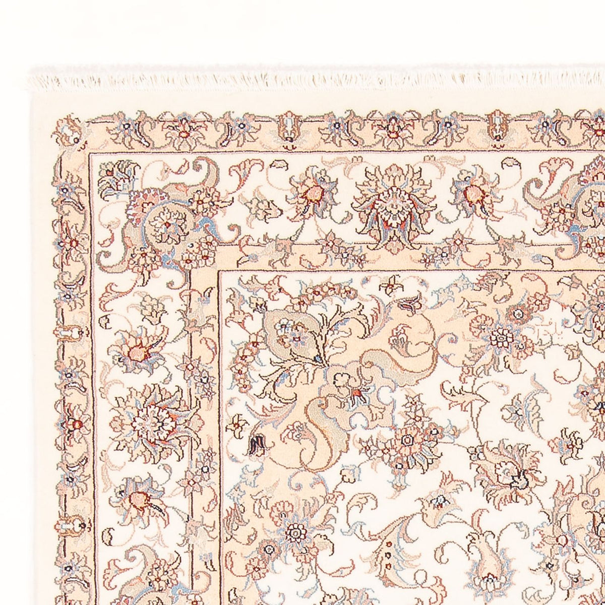 Tapis persan - Tabriz - Royal - 200 x 151 cm - crème
