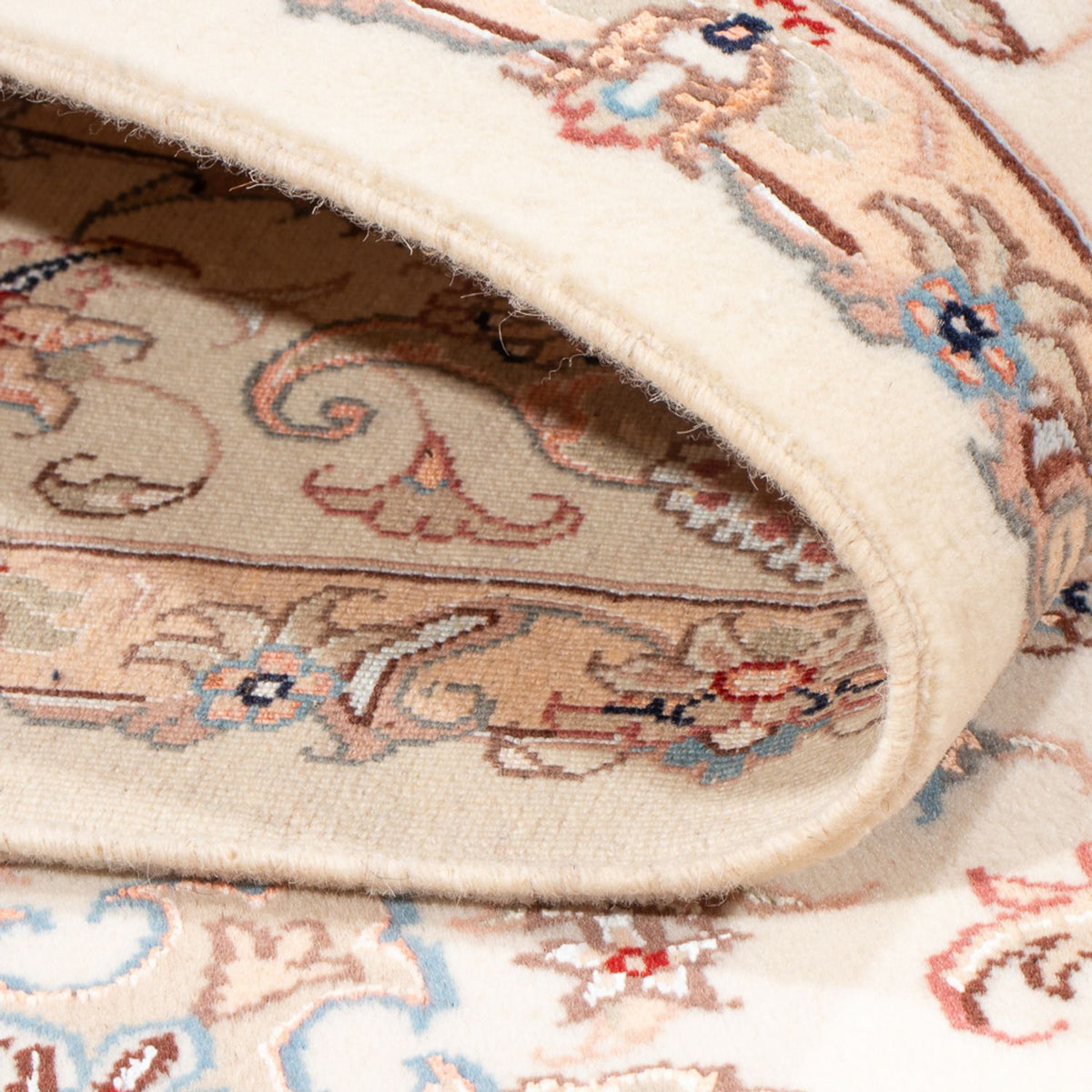 Tapis persan - Tabriz - Royal - 200 x 151 cm - crème