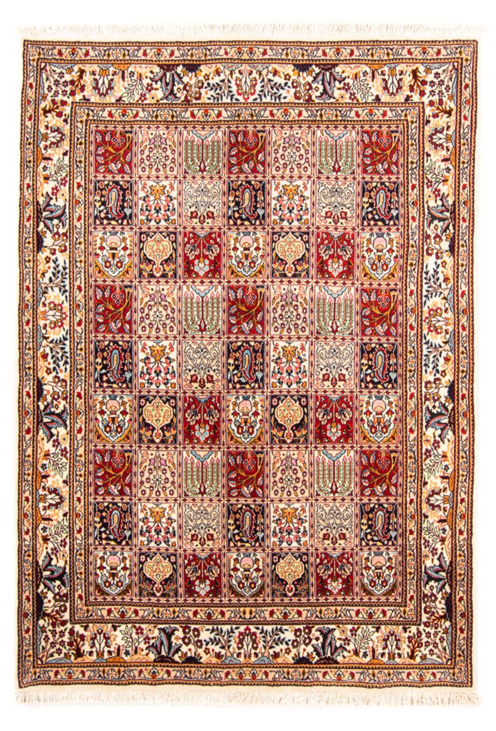 Tapis persan - Classique - 206 x 146 cm - multicolore