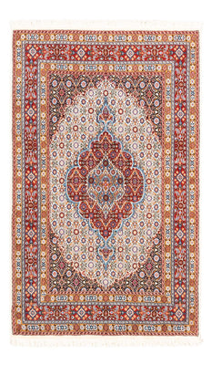Tapis persan - Classique - 145 x 96 cm - crème