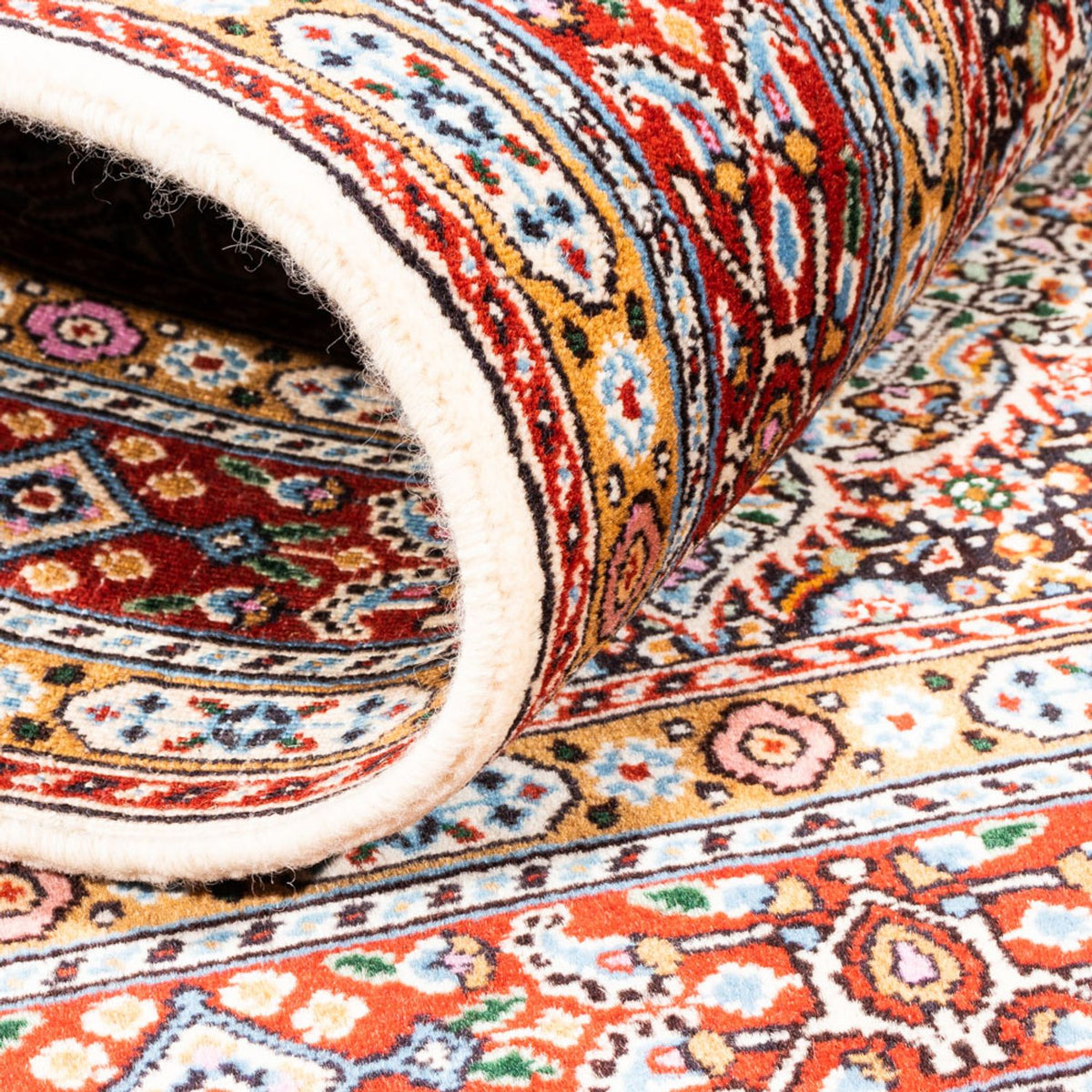 Tapis persan - Classique - 145 x 96 cm - crème