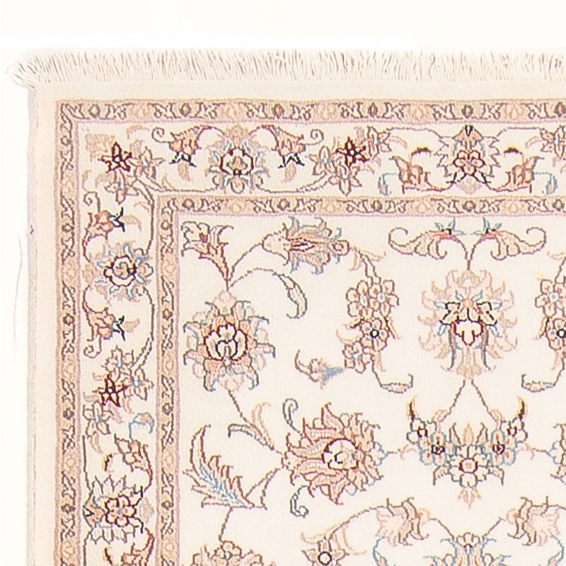 Tapis de couloir Tapis persan - Tabriz - Royal - 292 x 82 cm - crème