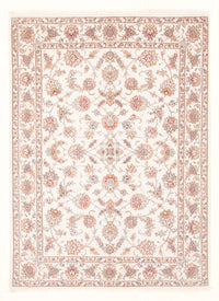 Tapis persan - Tabriz - Royal - 201 x 150 cm - crème
