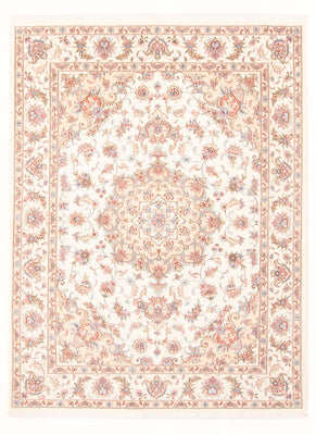 Tapis persan - Tabriz - Royal - 198 x 149 cm - crème