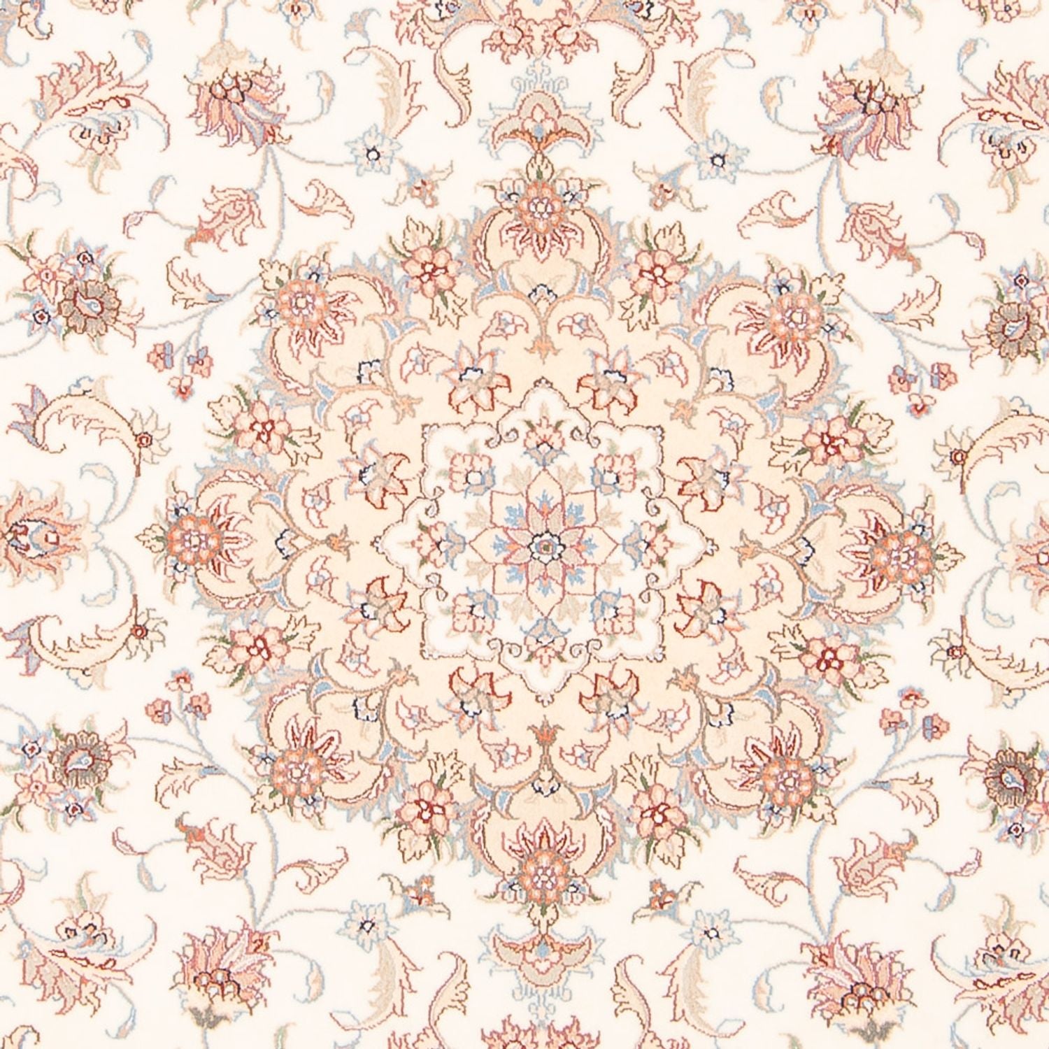 Tapis persan - Tabriz - Royal - 198 x 149 cm - crème