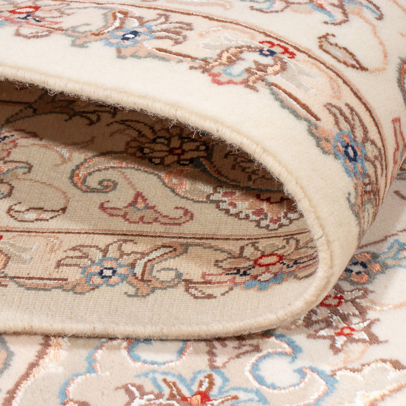 Tapis persan - Tabriz - Royal - 200 x 151 cm - crème