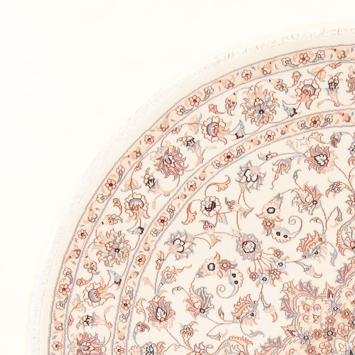 Tapis persan - Tabriz - Royal - 158 x 150 cm - crème