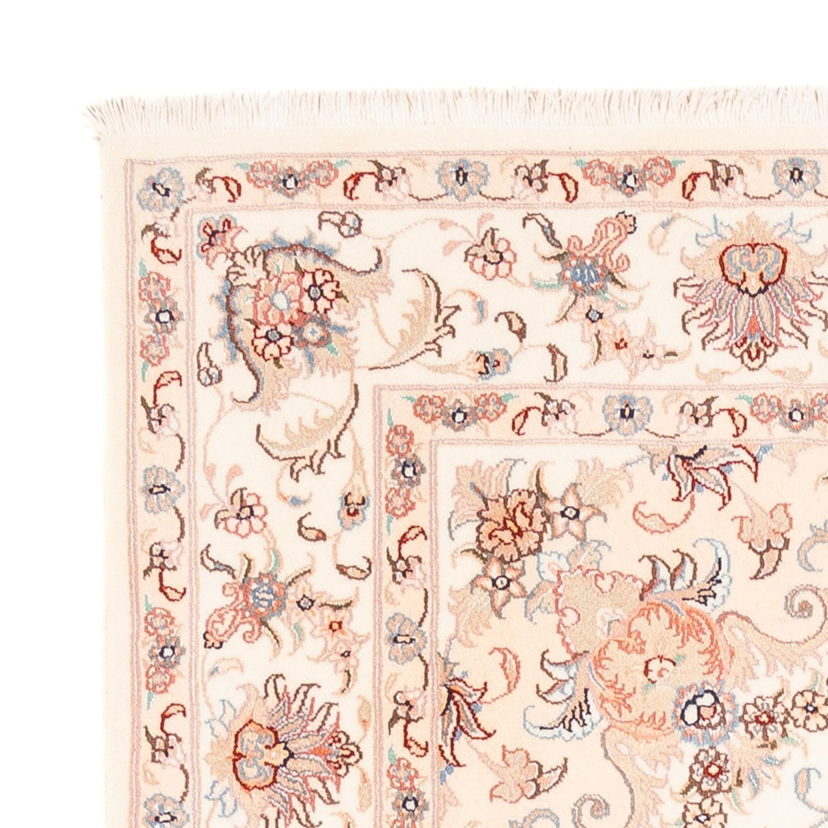 Tapis persan - Tabriz - 203 x 150 cm - crème