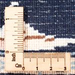 Tapis persan - Nain - Premium - 120 x 80 cm - bleu foncé