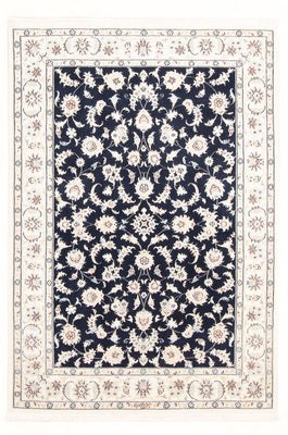 Tapis persan - Nain - Royal - 175 x 120 cm - bleu foncé