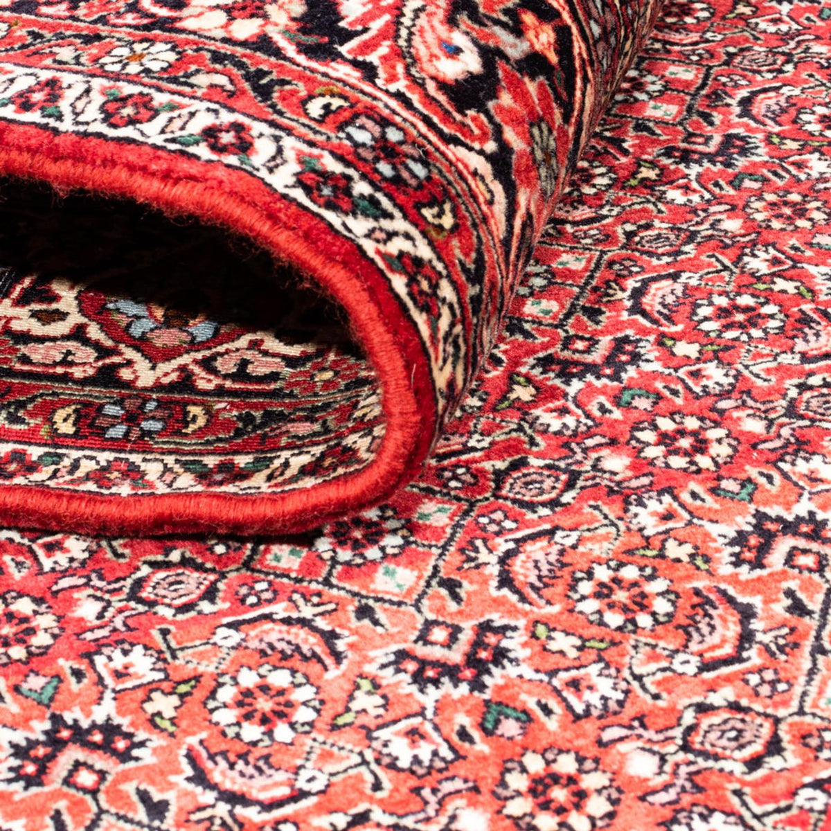 Tapis persan - Bidjar - 238 x 178 cm - rouge
