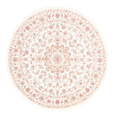 Tapis persan - Tabriz ronde  - 157 x 151 cm - crème