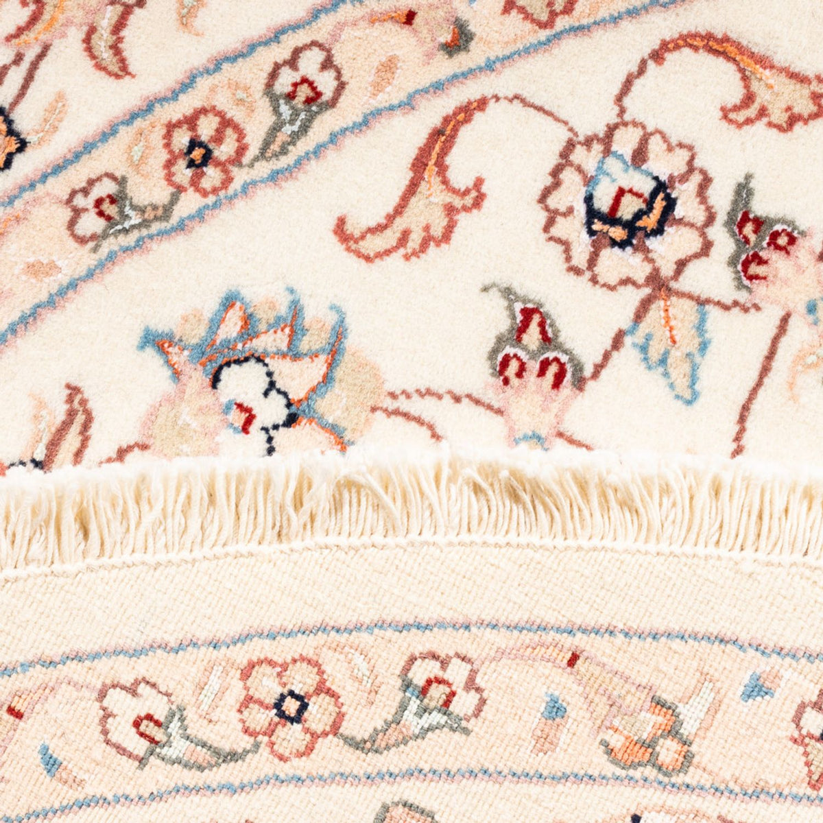 Tapis persan - Tabriz ronde  - 154 x 147 cm - crème