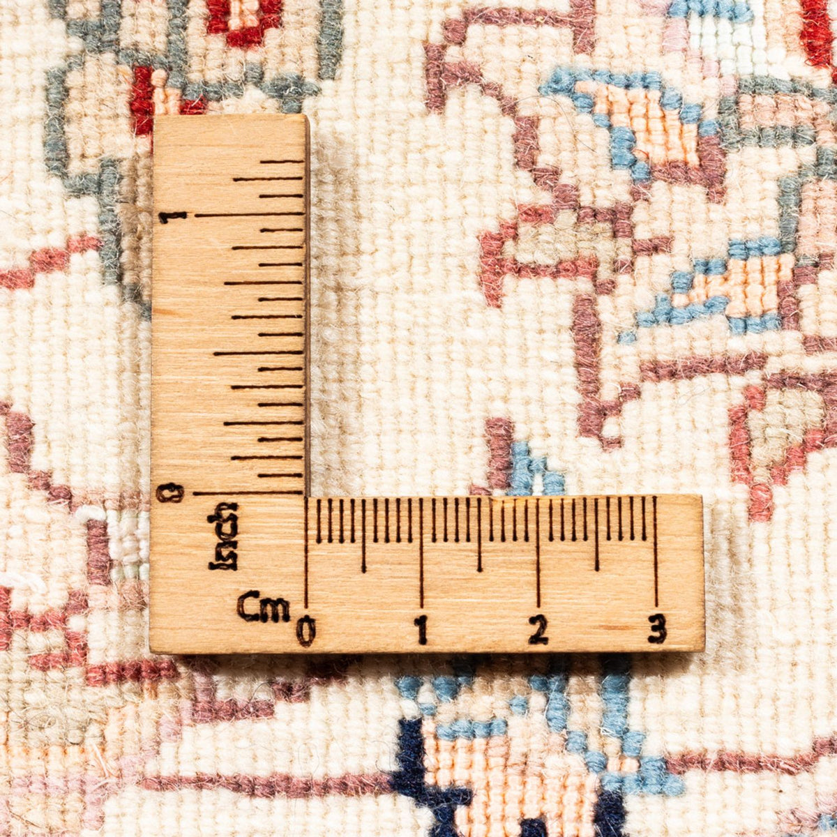 Tapis persan - Tabriz ronde  - 154 x 147 cm - crème