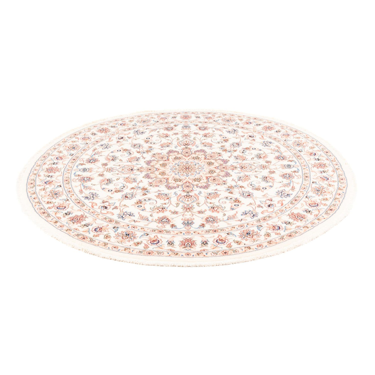 Tapis persan - Tabriz ronde  - 151 x 146 cm - crème