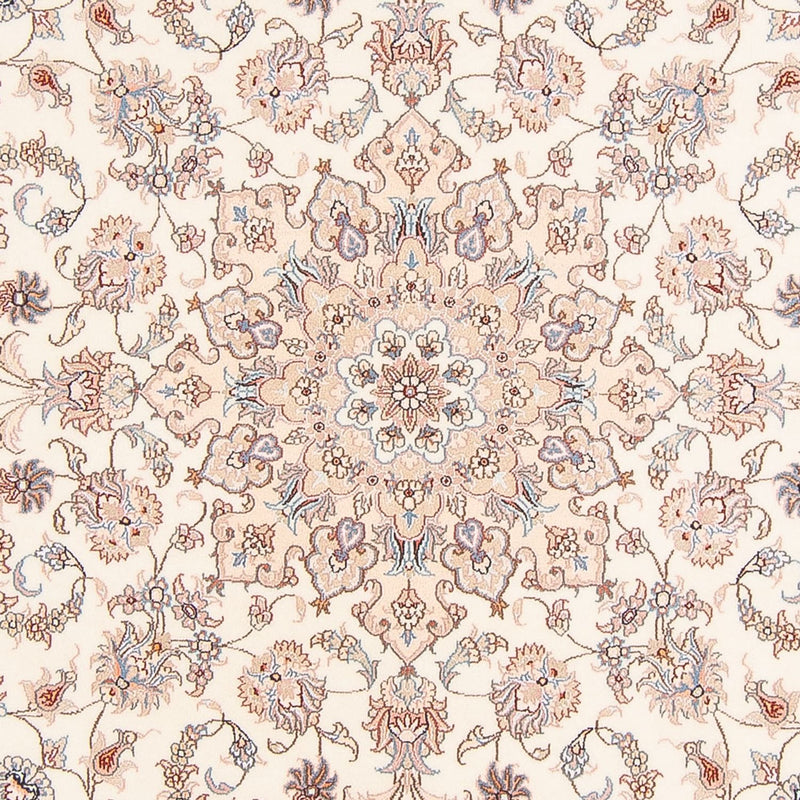 Tapis persan - Tabriz - Royal ronde  - 202 x 196 cm - crème