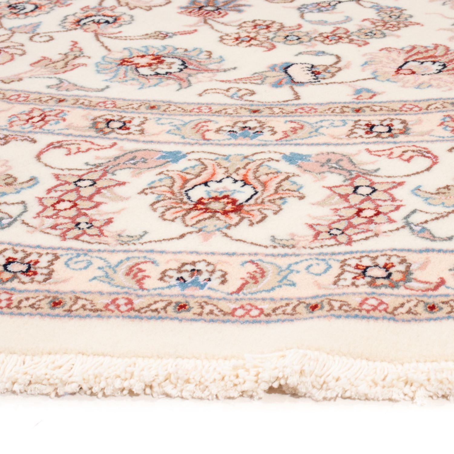 Tapis persan - Tabriz - Royal ronde  - 202 x 196 cm - crème