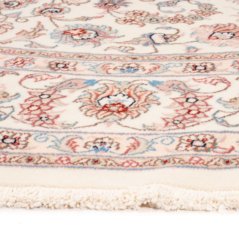 Tapis persan - Tabriz - Royal ronde  - 202 x 196 cm - crème